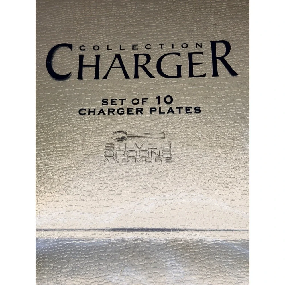 Gold Square Charger Plates 13